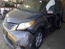 2015 TOYOTA SIENNA, LE MODEL, GRAY, 3.5L, FWD,   Z26441